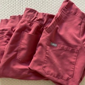Figs scrub set Quartz pink